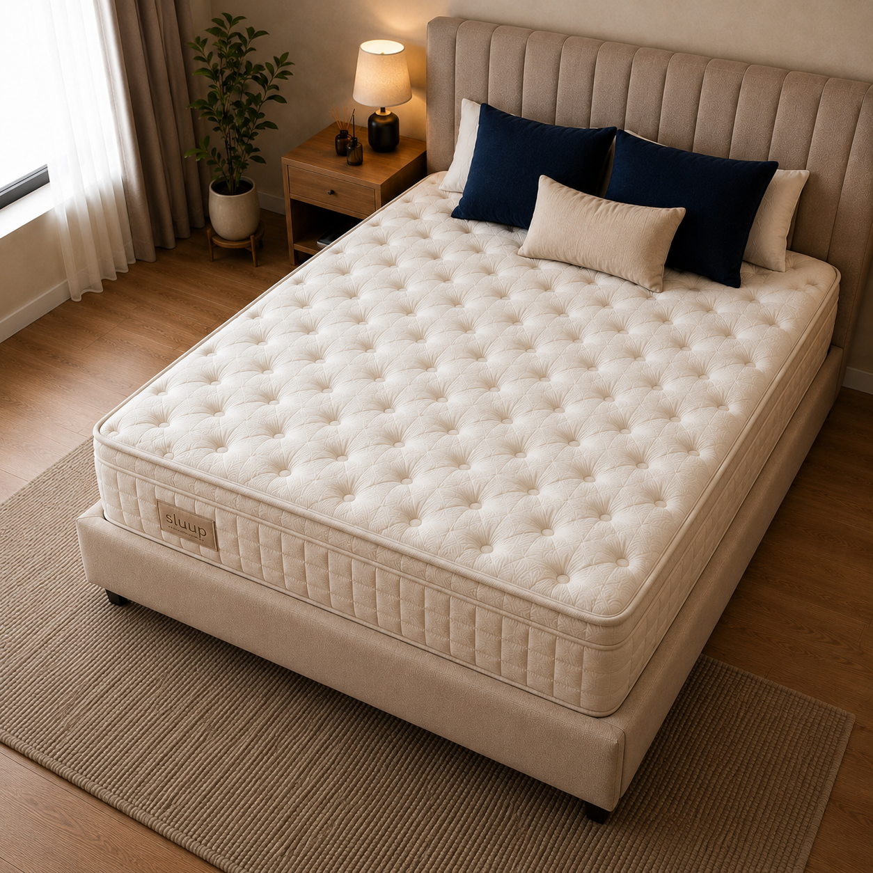 Sluup Premium 7-Zonen Taschenfederkernmatratze – 30 cm